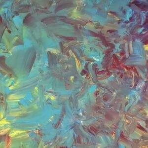 beautiful, colorful abstract astrological channeled painting