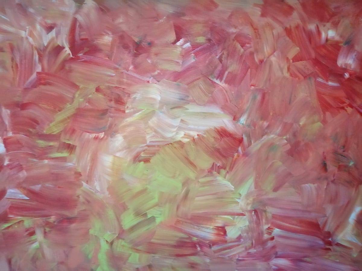 beautiful, colorful abstract astrological channeled painting