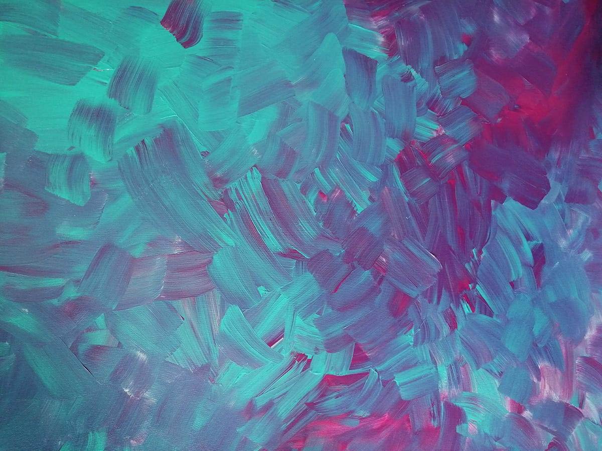 beautiful, colorful abstract astrological channeled painting