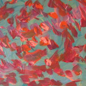 beautiful, colorful abstract astrological channeled painting