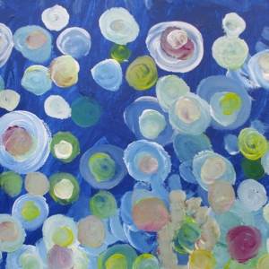 Bracha Goldsmith Diamonds in the Sky painting