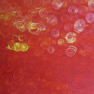 Bracha Goldsmith Fiery Furnace painting