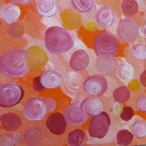 beautiful, colorful abstract astrological channeled painting