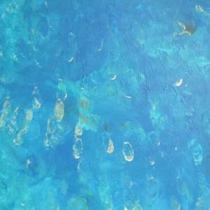 beautiful, colorful abstract astrological channeled painting