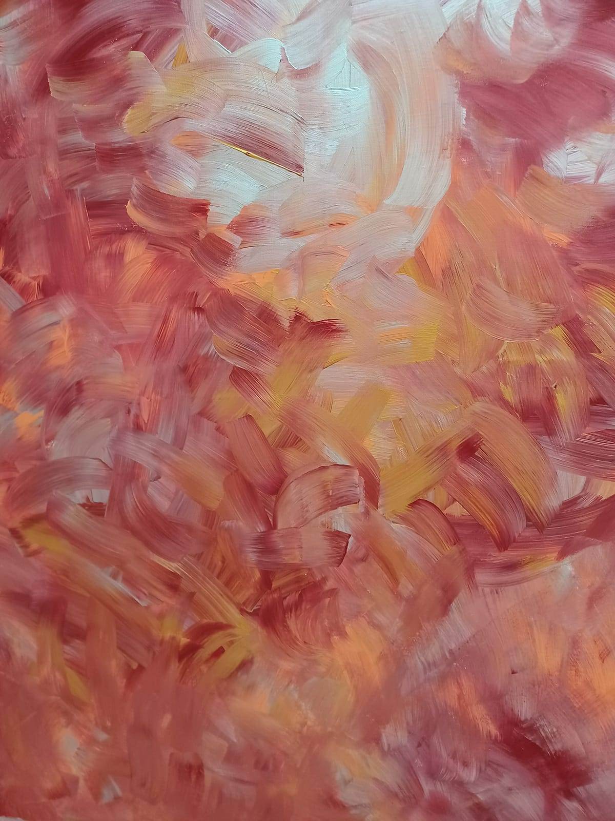 beautiful, colorful abstract astrological channeled painting