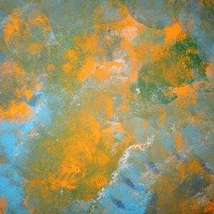 beautiful, colorful abstract astrological channeled painting