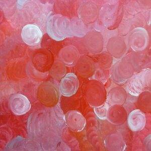 beautiful, colorful abstract astrological channeled painting