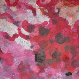 beautiful, colorful abstract astrological channeled painting